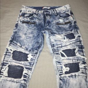 Denim house jeans